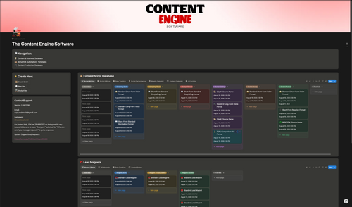 The Content Engine Software
